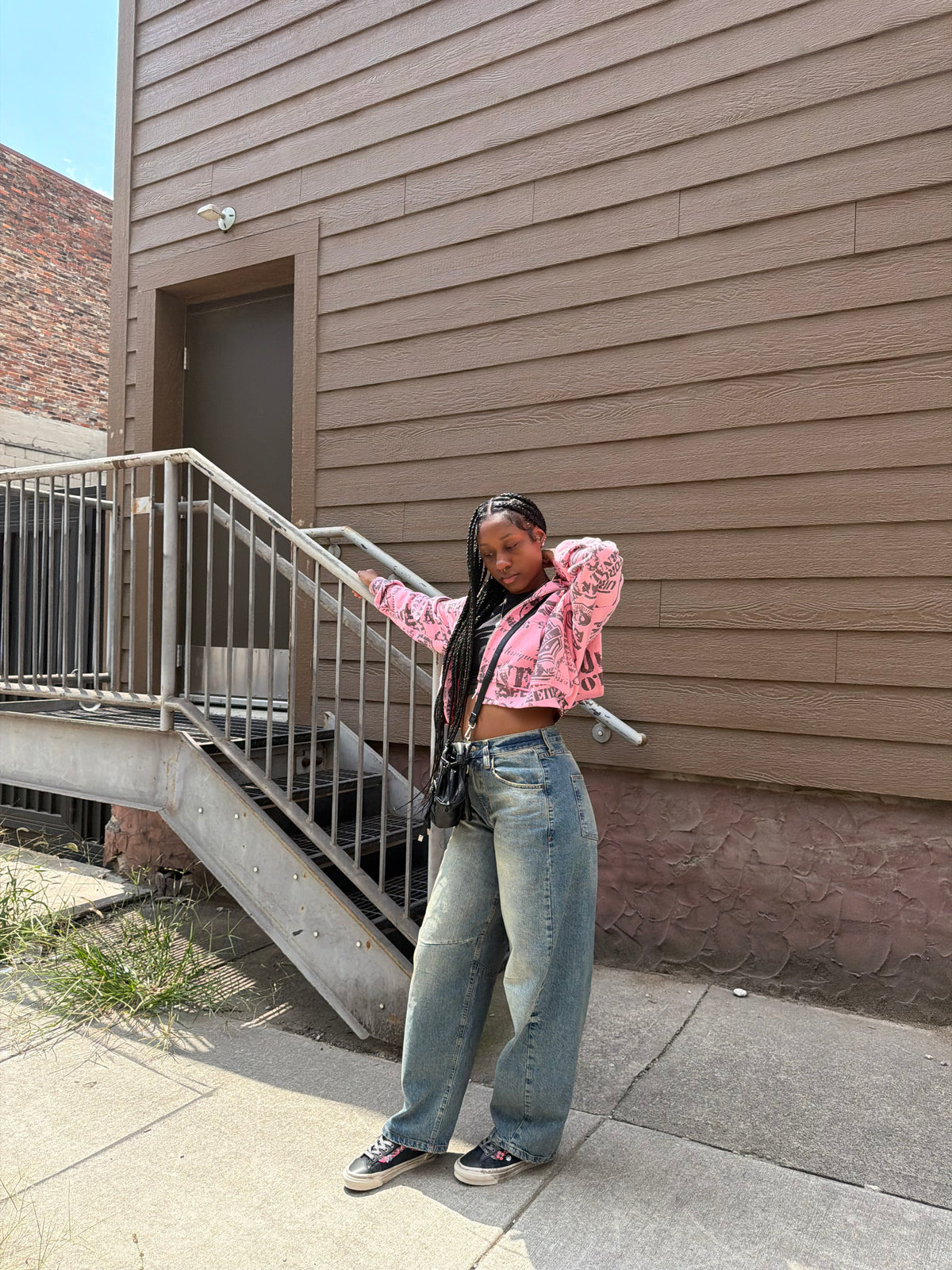 Pink Army Jacket